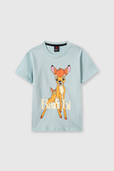 Kids Soft Cotton BAMBI Print T Shirt