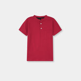 Hailay Style T Shirt-Red