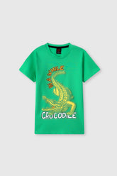 Kids Soft Cotton Alligator T Shirt