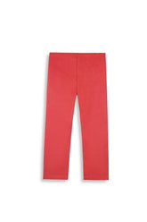 Red Ripped Lycra Tights | Stretchable & Trendy Fit