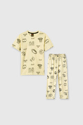 Sports Allover Printed Tracksuit