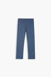 Navy Blue Ripped Lycra Tights | Stretchable & Trendy Fit