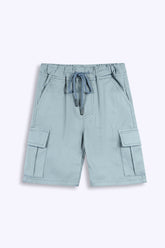 6 Pockets cottton Cargo sky blue