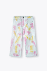 Girls wide leg Tye & Dye Jeans