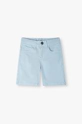 Kid's Cotton Blue Short With Adjuster