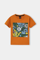 Flowers Print T Shirt