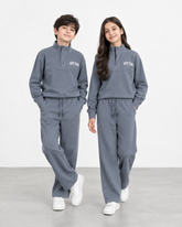Kids New York Quarter-Zip Sweatshirt & Jogger Tracksuit Set