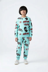 Kids Spider-Man Allover Printed Tracksuit | 100% Cotton Fleece