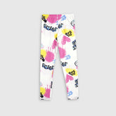 All-Over Printed Cotton Leggings