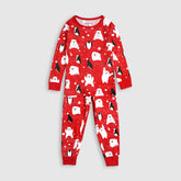 Kids All-Over Fun Character Printed Soft Cotton Pajama Set
