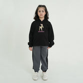 Kids Soft Cotton Embroidered Fleece Tracksuit