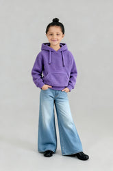 Purple Teddy Fur Hoodie – Ultra Soft & Cozy Winter Wear