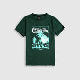 Boys Pure Cotton "California Beach" Graphic T-Shirt