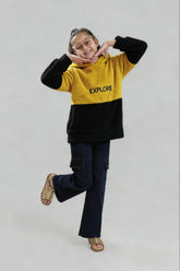 Kids "EXPLORE" Fur Hoodie – Ultra Soft Winter Wear