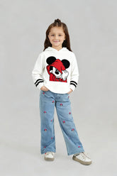 Mickey Mouse Short Body Hoodie – 100% Cotton Terry
