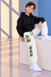 Minecraft Creeper Kids Jogger Pants | 100% Cotton Terry-1