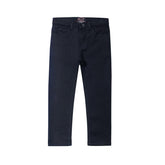 Boys Slim Fit Black Stretch & Denim Jeans