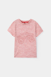 Car embossed Jersey Tee