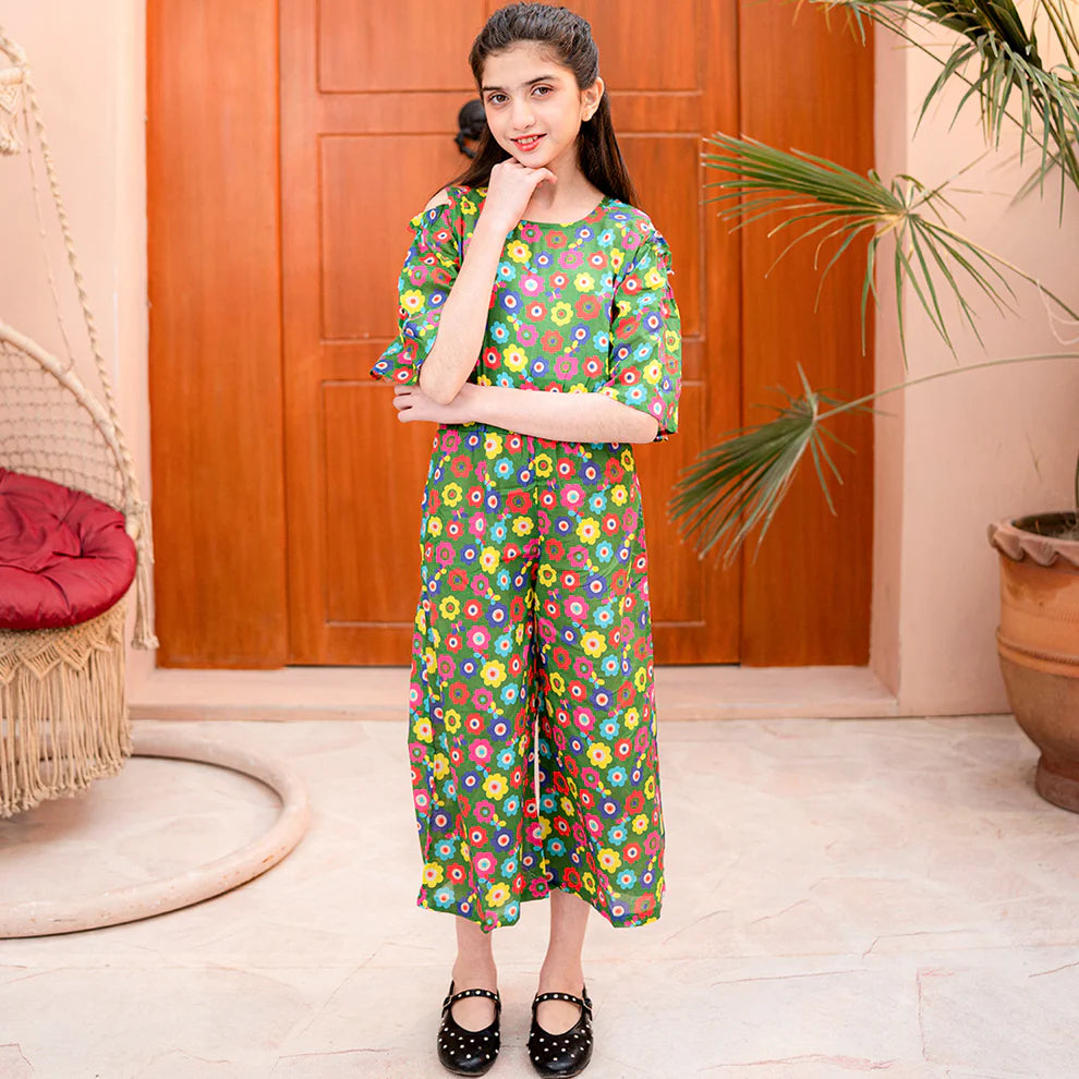 Printed Lawn Jump Suit – Bahar
