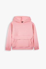 Pink Quilted Hoodie Tracksuit | Cozy Winter Wear for Kids