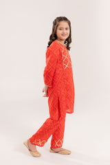 2 Pcs Digital Print Lawn Print Suit