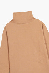 Kids Ribbed High Neck Winter Top – Soft, Warm &amp; Stylish