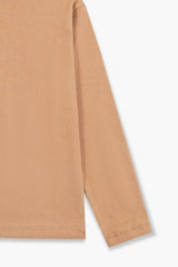 Kids Ribbed High Neck Winter Top – Soft, Warm &amp; Stylish