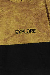 Kids "EXPLORE" Fur Hoodie – Ultra Soft Winter Wear