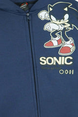 Kids Sonic Tracksuit – 100% Cotton Fleece | Zipper Hoodie & Jogger Set