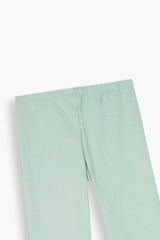 SeaGreen Ripped Lycra Tights | Stretchable & Trendy Fit