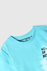 Girls Tie & Dye Printed Soft Cotton T-Shirt