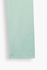 SeaGreen Ripped Lycra Tights | Stretchable & Trendy Fit