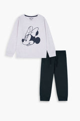 Kids Cotton Co-Ord Set – Graphic Sweatshirt & Joggers | Winter Wear