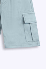 6 Pockets cottton Cargo sky blue