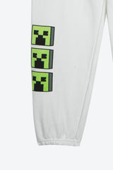 Minecraft Creeper Kids Jogger Pants  | 100% Cotton Terry