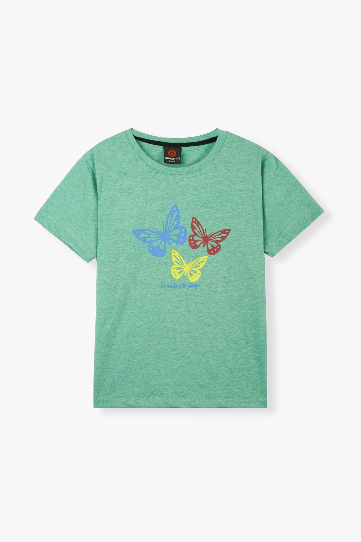 Butterfly Print T Shirt