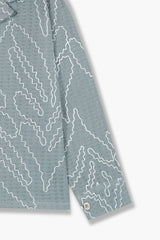 Jacquard Embroidered Shirt  | Onion Outfits