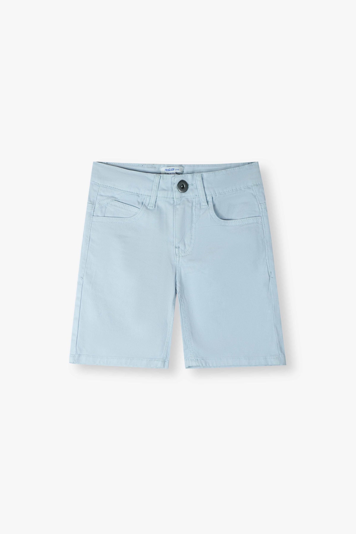 Kid's Cotton Blue Short With Adjuster