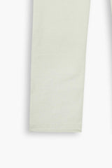 Offwhite Ripped Lycra Tights | Stretchable & Trendy Fit