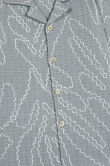 Jacquard Embroidered Shirt  | Onion Outfits