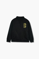 Messi #10 Kids Fleece Jacket – Black & Gold | 100% Premium Fleece