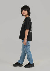 Kids 100% Cotton Graphic T-Shirt – Summer Print Casual Wear