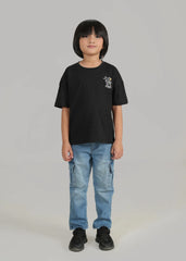 Kids 100% Cotton Graphic T-Shirt – Summer Print Casual Wear