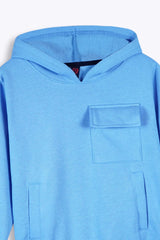 Boys Utility Fleece Tracksuit – Sky Blue