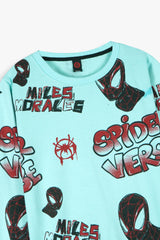 Kids Spider-Man Allover Printed Tracksuit | 100% Cotton Fleece