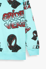 Kids Spider-Man Allover Printed Tracksuit | 100% Cotton Fleece