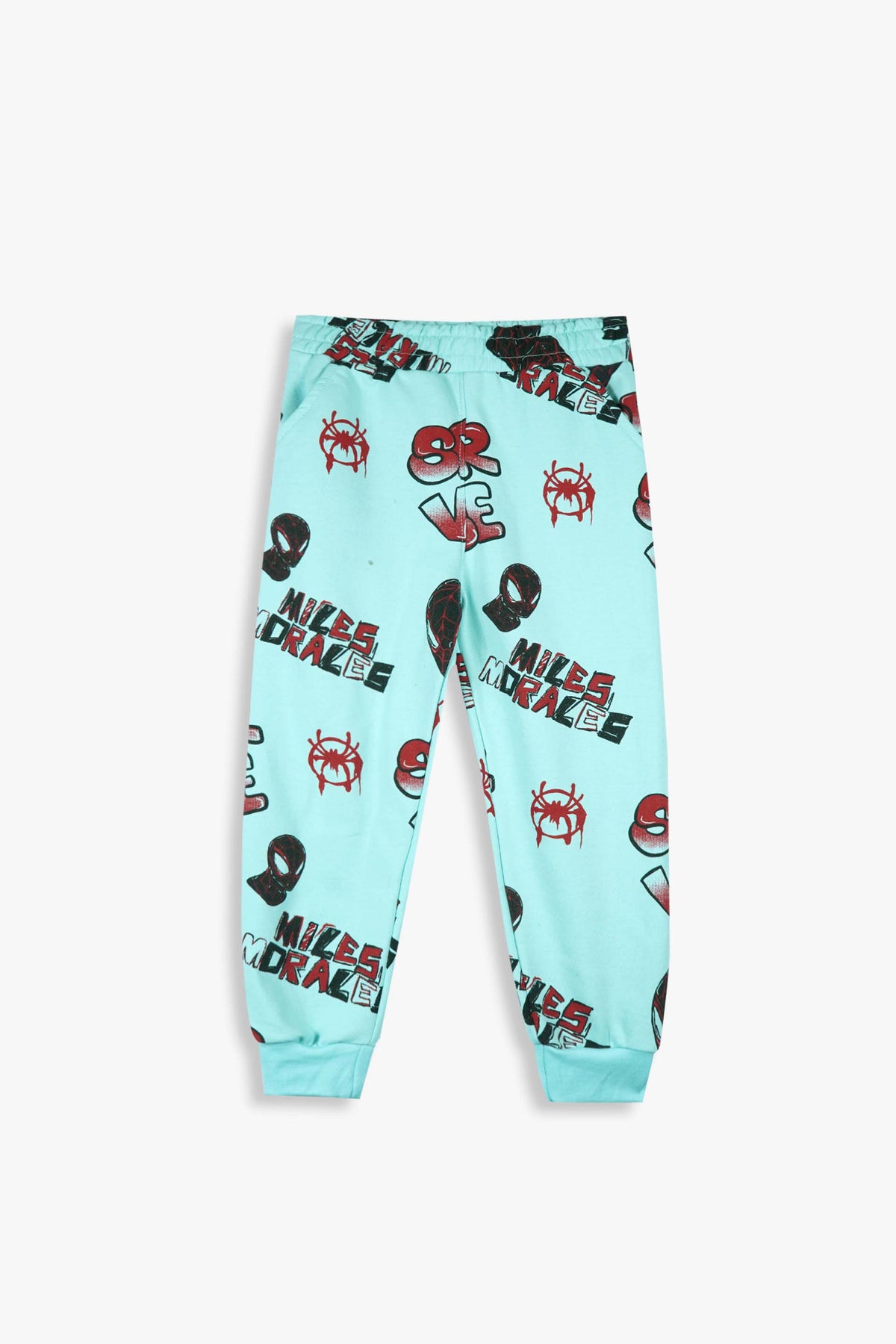 Kids Spider-Man Allover Printed Trouser | 100% Cotton Fleece