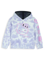 Kids Hello Kitty Tie-Dye Hoodie – 100% Cotton Terry