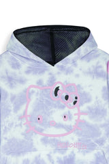 Kids Hello Kitty Tie-Dye Hoodie – 100% Cotton Terry