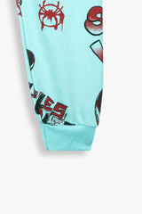 Kids Spider-Man Allover Printed Tracksuit | 100% Cotton Fleece